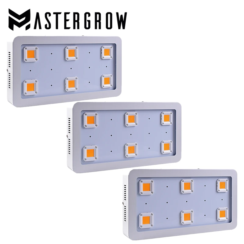 3 шт. MasterGrow X6 1800 Вт УДАРА светодиодный светать Панель полный спектр 410-730nm для комнатных растений растет и цветок с высоким выходом