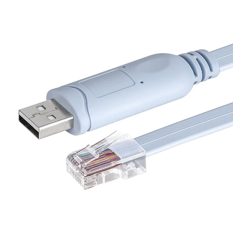 Кабель консоли T232 + ZT213 USB2.0 RS232 к RJ45 соединительный кабель Cisco 1 8 м|Компьютерные