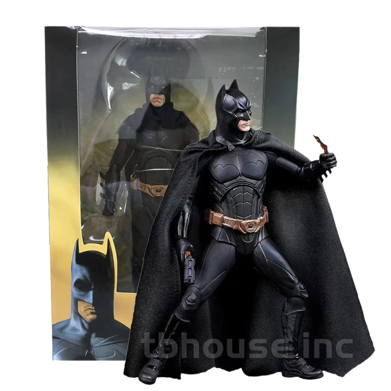 

NECA Batman Begins Bruce Waynean PVC Action Figure Toy Doll Christmas Gift for Kids