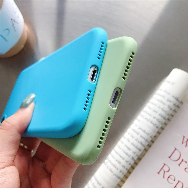 candy color silicone phone case on for samsung galaxy a5 a7 a3 a8 a9 star a50 a9s a8s a6s a6 soft tpu back cover