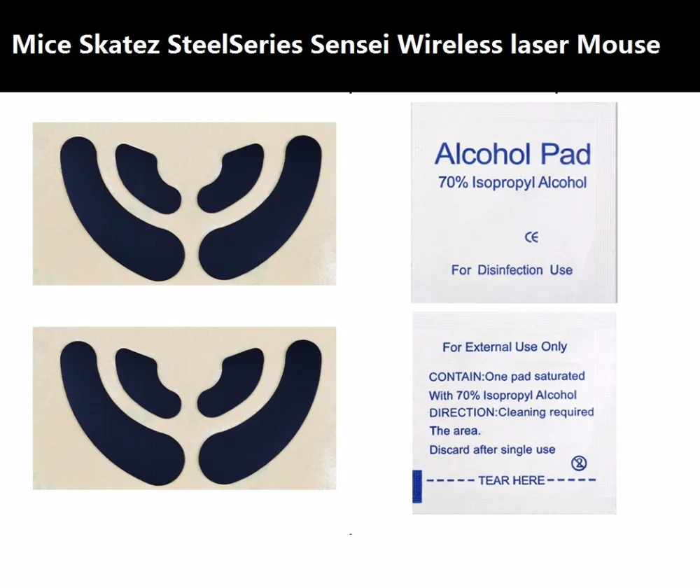 2SETS 3M Teflon Mouse Skates / MICE Feet Mouse pad for SteelSeries