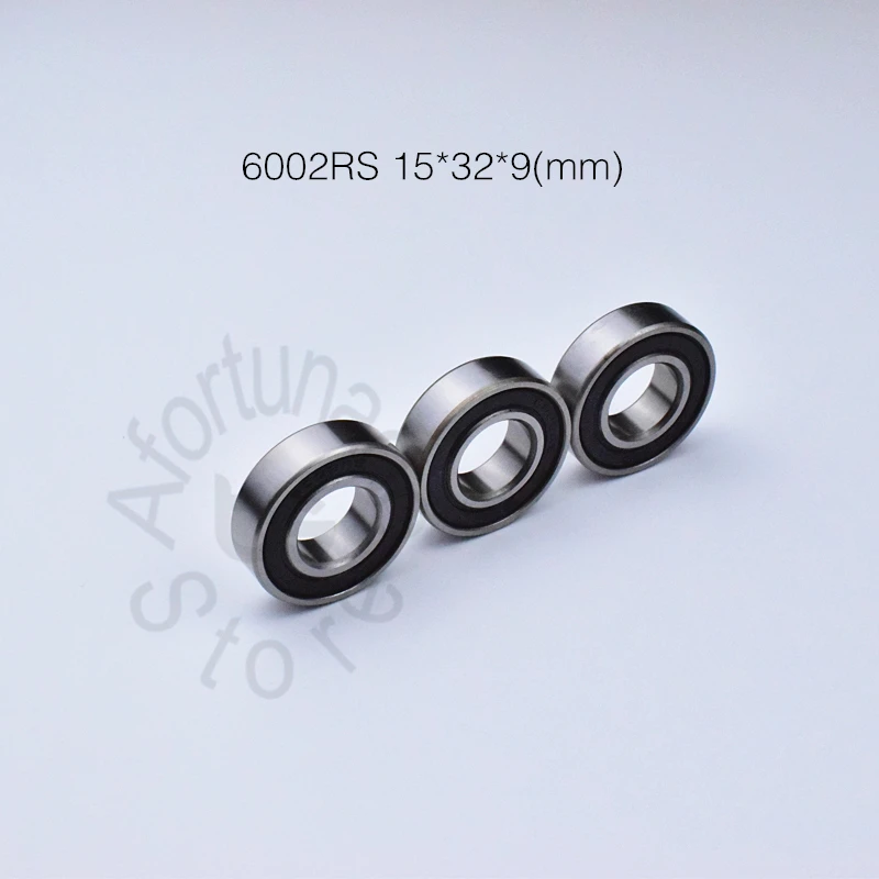 

6002RS, 15*32*9 (мм), 1 шт., подшипник ABEC-5, уплотнительные подшипники из резины, 6002 6002RS, подшипник с глубоким желобом из хромистой стали