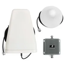 850/1900MHz Home/Office 3G Mobile Phone Amplifier Repeater Booster GSM China 65db Gain with 10m Cable outdoor Antenna