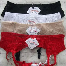 Интимная Сексуальная Женская Черная Кружевная подвязка пояс искушение женские свадебные подвязки пояса чулок для чулок Эротическое белье