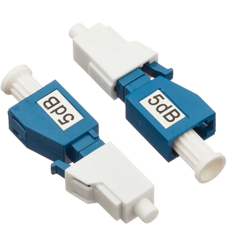 LC UPC Single Mode Male Female Plug in fixed Fiber Optic Attenuator plastic male FTTH Fiber 3
