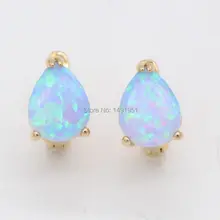 Модные ювелирные изделия многоцветные огненные опаловые серьги для женщин помолвки