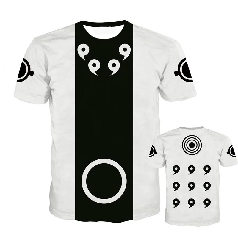 Cosroad Naruto Boruto T Shirt Uchiha Itachi Sasuke Madara Kakashi Men Women T-shirt Summer Tees Top Tshirt1 (5)