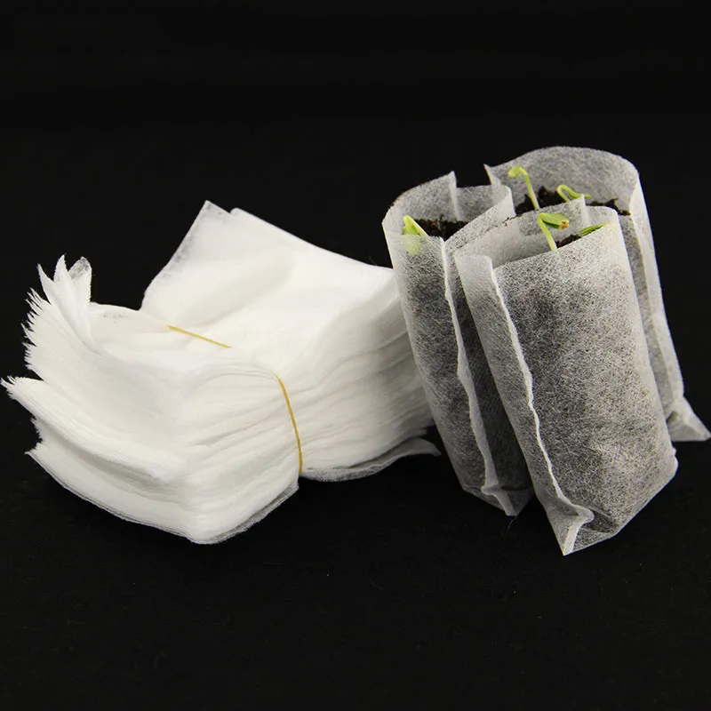 Garden Supplies Environmental Protection Nursery Pots Seedling Raising Bags 8*10cm Fabrics Hot Sale In Russia 100pcs/Pack Garden Supplies Environmental Protection Nursery Pots Seedling Raising Bags 8*10cm Fabrics Hot Sale In Russia 100pcs/Pack