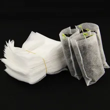 Garden Supplies Environmental Protection Nursery Pots Seedling Raising Bags 8*10cm Fabrics Hot Sale In Russia 100pcs/Pack