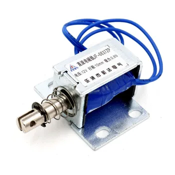 

ZYE1-0837ZP/JF-0837ZP DC 12V Push Type Open Frame Solenoid Electromagnet
