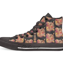 PREDATOR PINUP Повседневная Высокая холщовая Обувь Кеды легкие ботинки для ходьбы