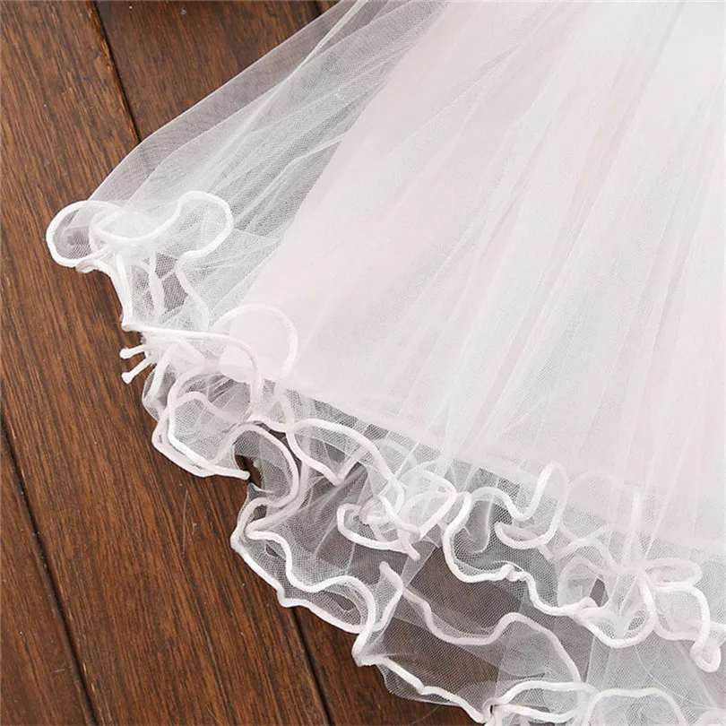 2019 New cute Toddler Baby Girls Summer Floral Dress Princess Party Wedding Tulle Dresses baby show gifts (5)