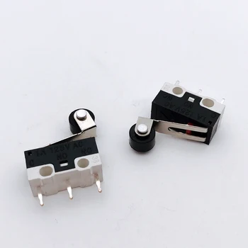 

100pcs 1A 125VAC Mini Micro Switch Roller Lever Actuator Microswitch SPDT Sub Miniature Accessories