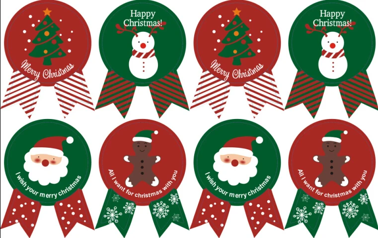 90pcs Merry Christmas Sealing Stickers DIY Gifts Labels Candy Packaging TagsUTWR 90pcs Merry Christmas Sealing Stickers DIY Gifts Labels Candy Packaging TagsUTWR