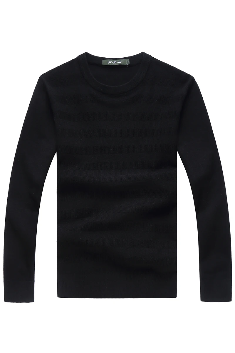 Winter Christmas Cashmere Striped Sweater Men Pullover Fashion Mens Jumper Plus Size Mens Sweaters 2018 Crewneck M-5XL 8XL