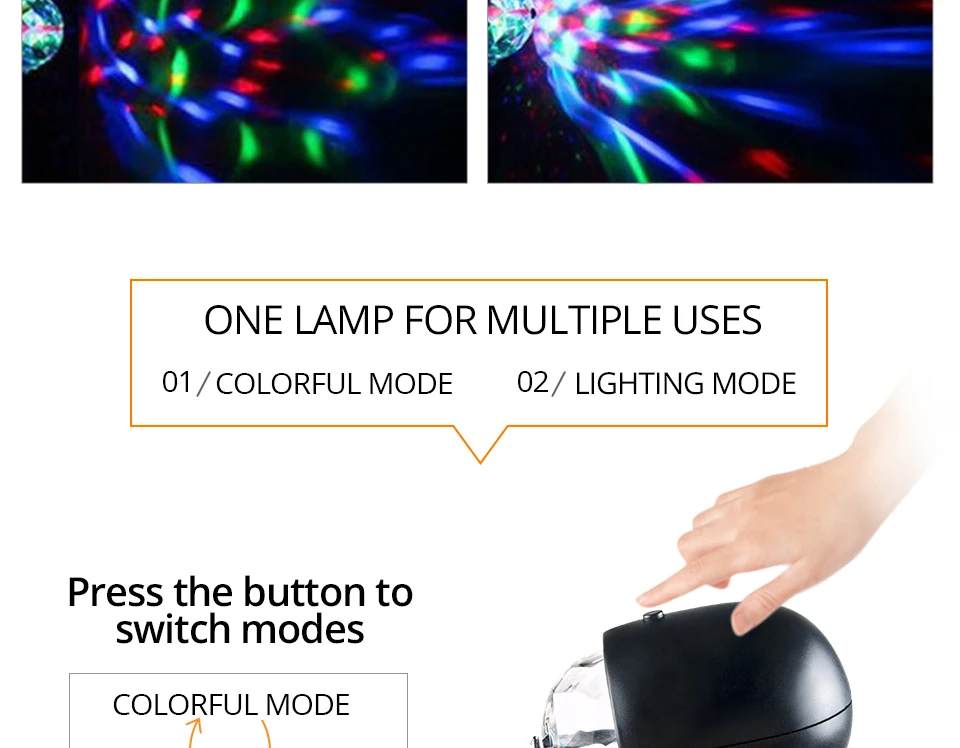 RGB stage light & white desk lamp (7)