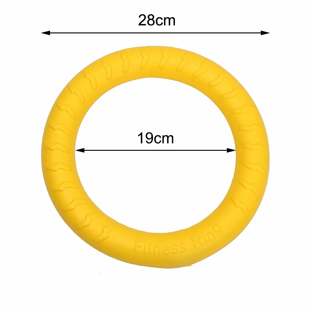 Амфибия игрушки для собаки мяч с веревкой/Летающие Диски/жевательные игрушечное кольцо EVA игрушка для домашних животных для собак двусторонний мяч для маленьких/больших собак кошек