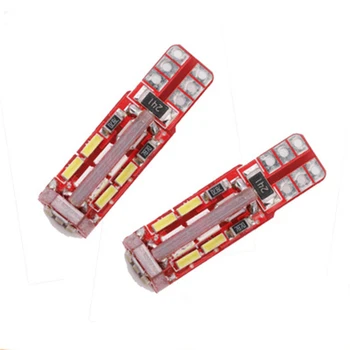 

100x T10 194 W5W T10 19 Led Smd 4014 Canbus Obc Error Free No Error LED Light Bulb Lamp White