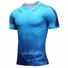 Мужская футболка одежда для футбола без рисунка, летняя спортивная одежда настроить любой клубов Джерси тренировочная игровая футболка