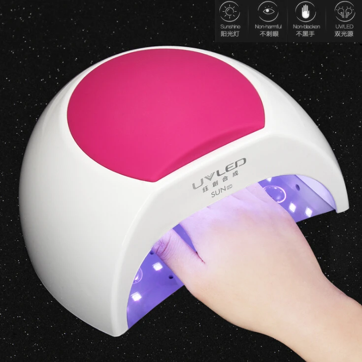 Sun2 48W UV LED Light Lamp Gel Nail Dryer With Timer Senor For Gel
