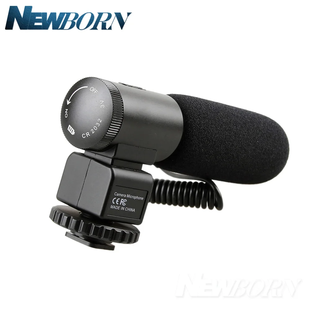 MIC 02 Professional для Nikon D7500 D7200 D5600 D5500 D5300 D3300 D810 D750 D500 D5 D4|Микрофоны| |