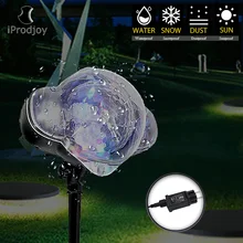 Звезда газон проектор Снежинка Душ водонепроницаемый IP65 узоры DIY Мини светодиодный сценический светильник праздник пейзаж Рождественская вечеринка лампа