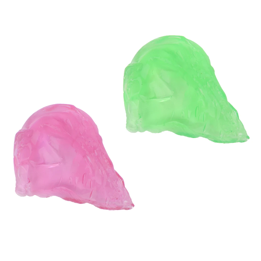 

2 Pcs Car Cleaning Glue Slime Automobile Cup Holders Sticky Jelly Gel Compound Dust Wiper Cleaner For Universal Car
