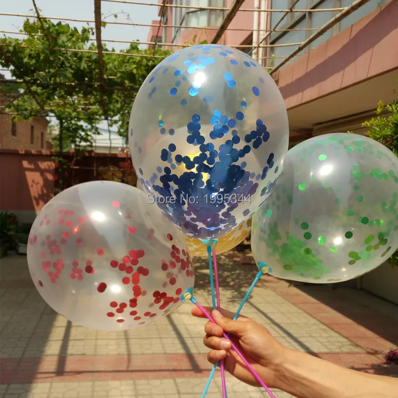Детский игрушечный пузырь латексные шары шар пены блестками шар 25 шт. с 25 воздушные шарики принадлежности для вечеринки, оптом