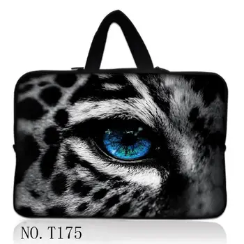 

Leopard Eye Neoprene Computer Bag 15.6 For Macbook Pro 15 Portable Laptop Bag 10 12 13 15 Netbook Zipper Sleeve Case Tablet Bags