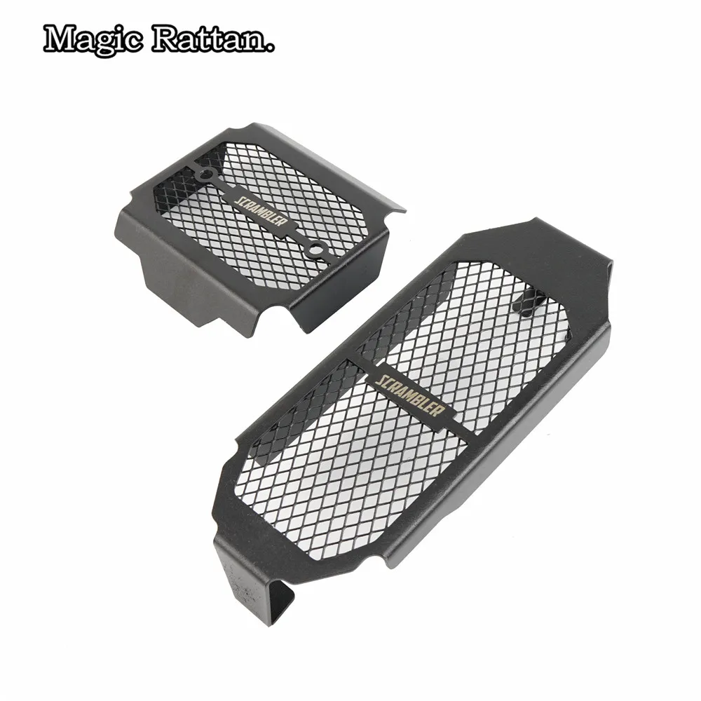 

Motorcycle Oil Cooler Protection Radiator Grille Guard Fairing Protection For Ducati Monster 797 Scrambler 800 2015-2018