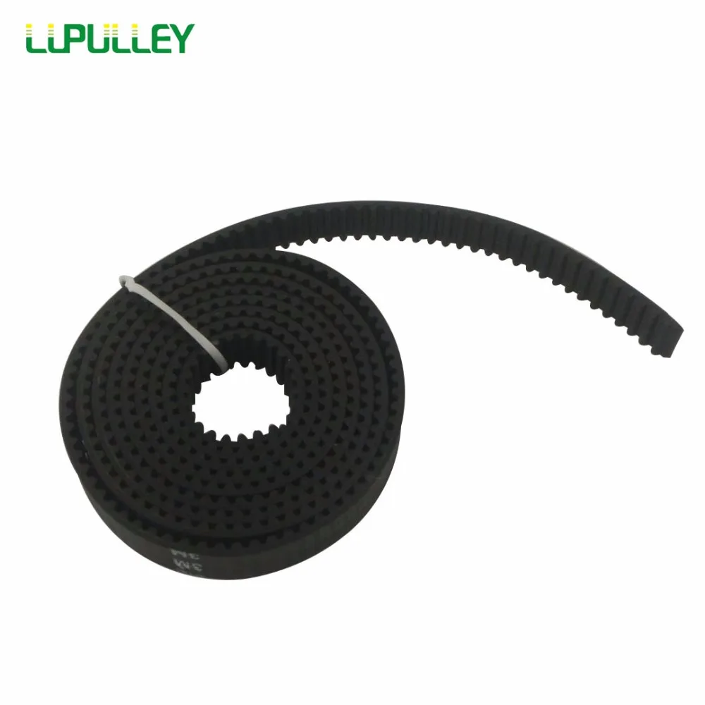 LUPULLEY 3M 15/10mm Open Timing Belt Synchronous Belt 1M 10M Pitch