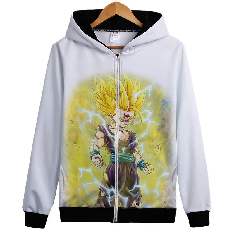 5 Dragon ball z Куртка с капюшоном dragon ball super saiyan толстовка с капюшоном Сон Гоку одежда для мужчин wo новая осенняя Толстовка - Цвет: 5