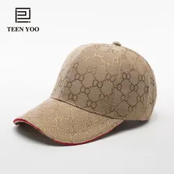 2018 Новая мода Бейсбол Кепки геометрический хлопок Для женщин Для мужчин летняя уличная Повседневное Винтаж Бейсбол шляпа ОММ Snapback