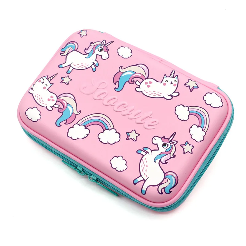 Единорог чехол для карандаша Kawaii kalem kutusu EVA пенал школы stylo Творческие Школьные