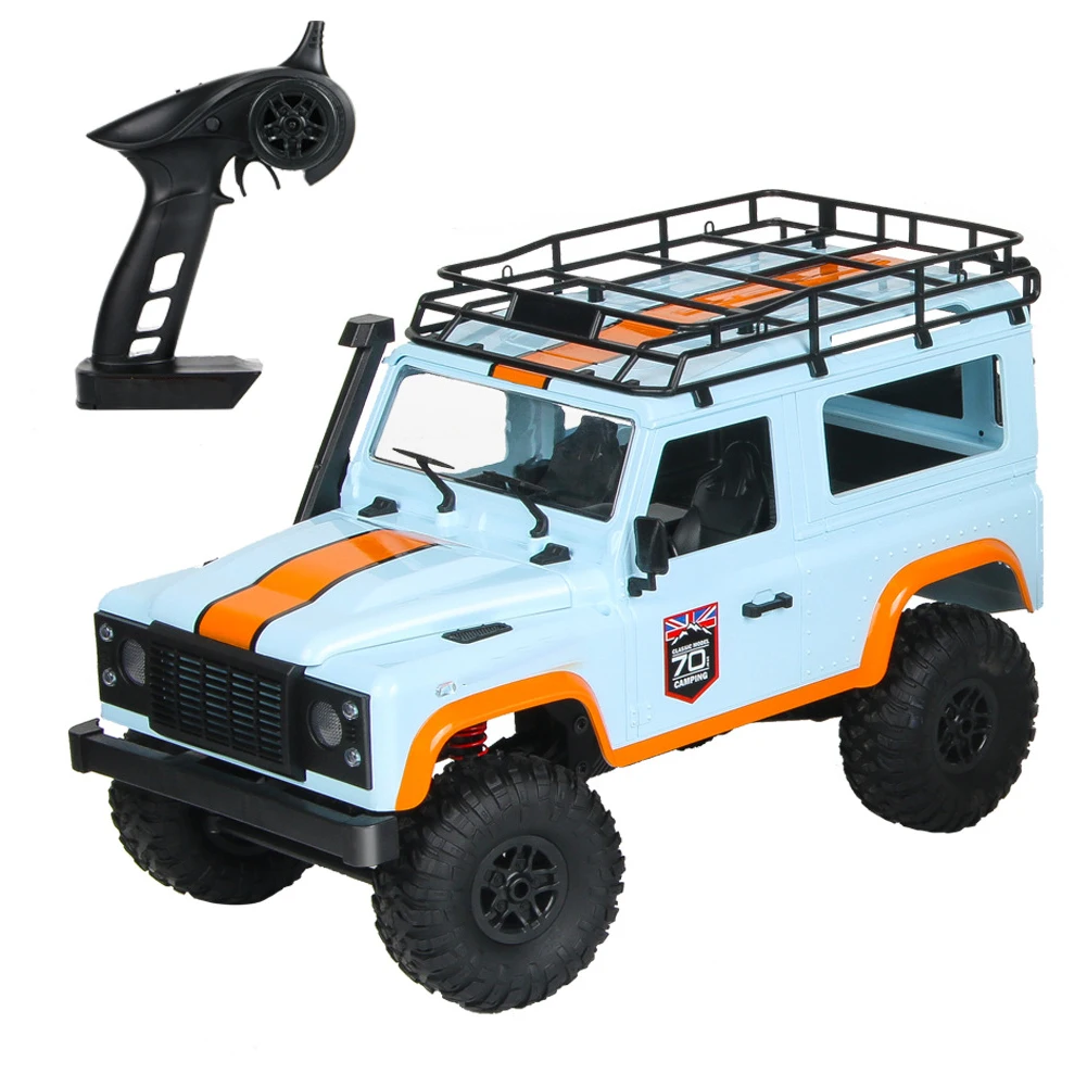 

D90 Anniversary Edition 2.4G Hobby Gift 4WD Vehicle Model Buggy 1:12 Scale Kids Toy Birthday DIY Remote Control RC Car Crawler