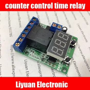 

0.1 seconds timer / counter control time relay / measured voltage / switch signal timing delay trigger start