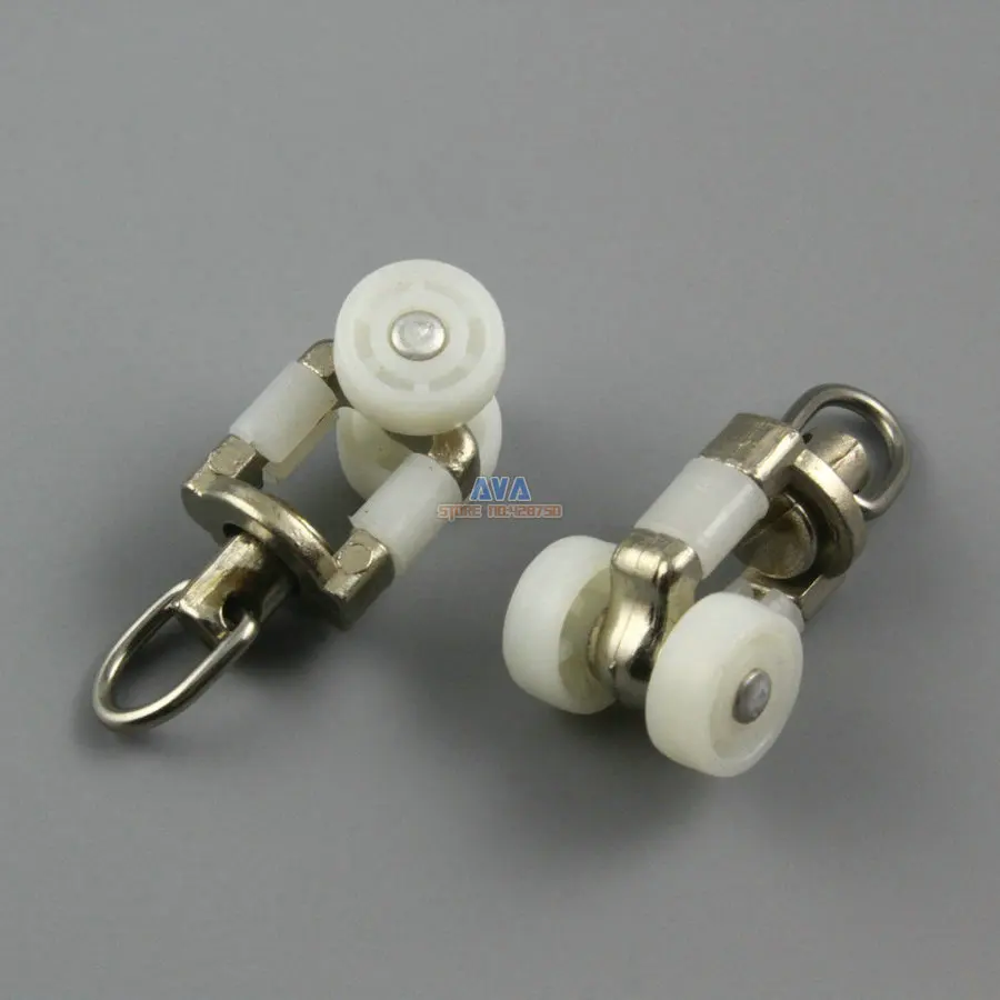 30 Pieces Curtain Track Roller Curtain Track Slide Gliders 15x32mm