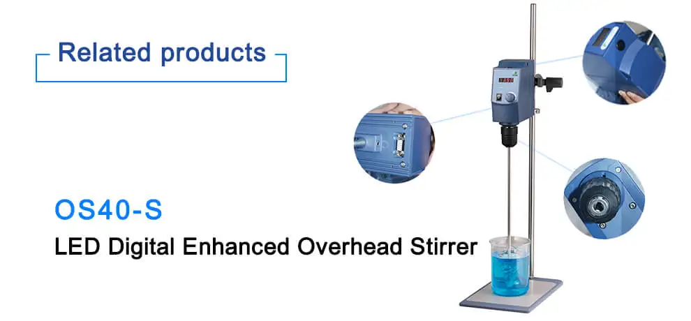 OS20-S LED Digital Overhead Stirrer-8
