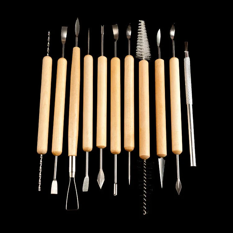 

2016 New Hand Work Tools Set 11 Pieces of Clay Sculpture Carving Knife Home Sculpture Special Tool Novice Carving Tool
