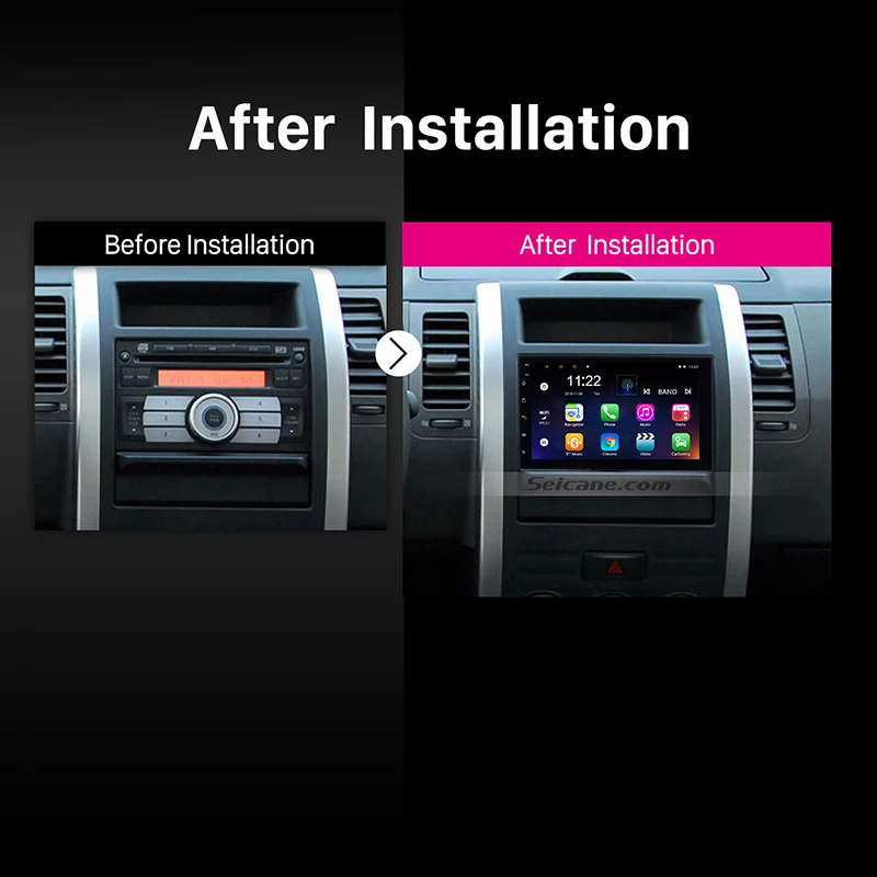 Top Seicane Android 8.1 2 Din Universal Car Multimedia Player Wifi 8-Core GPS For Toyota Hyundai Kia Nissan Volkswagen Suzuki Honda 5