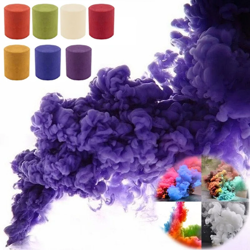 

Magic Smoke Cake Colorful Spray Smoke Effect Show Party Stage Studio Photography Props Magic Light Fog Smoke Cake Maker Fun Toy