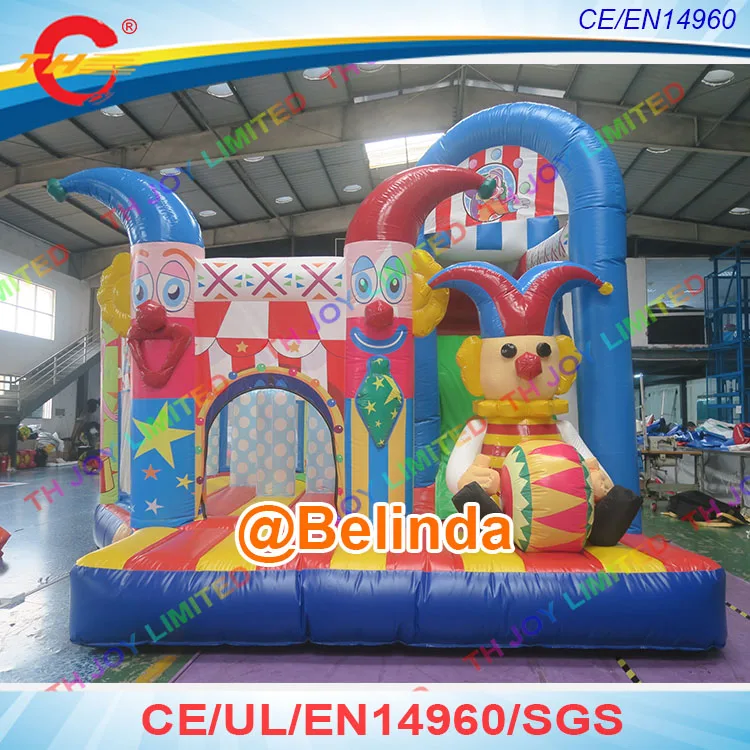 6X5X4m clown bouncy (1)