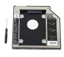 WZSM Новинка 12,7 мм SATA 2nd SSD HDD Caddy для ноутбука Toshiba Satellite P840 P840d M805 M805d L305d P750 C870 жесткий диск Корпус для жесткого диска