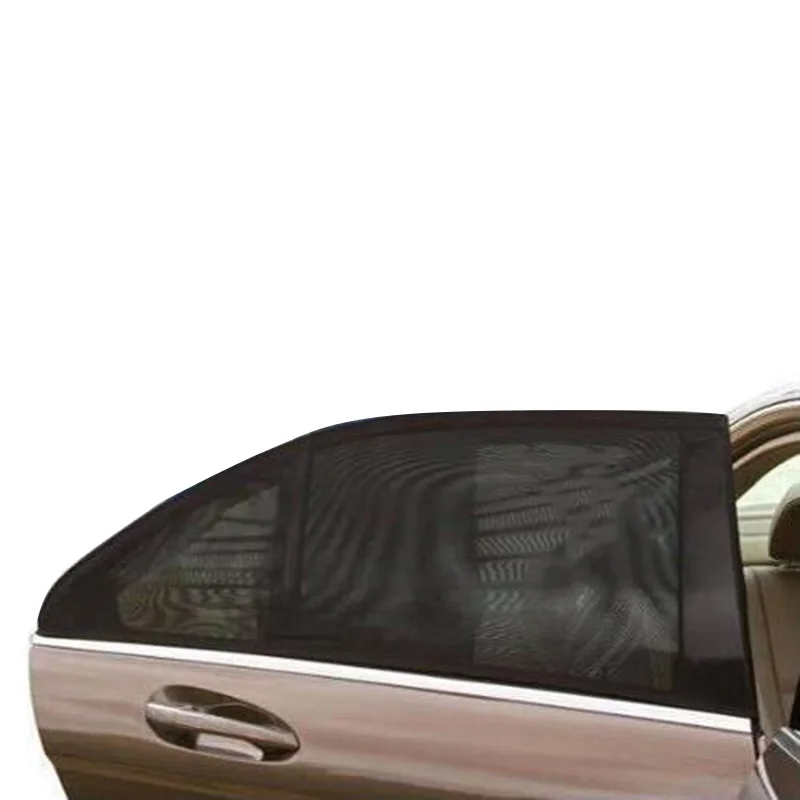 Автомобильные Навесы Шторы окна автомобиля 2 шт. от солнца тени автомобиль черный двери УФ Защита черный Blindfold Тень Обложка