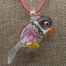 6 видов цветов ручная работа муранская лэмпворк стекло сорока цветок кулон подходит ожерелье горячий подарок ожерелье бесплатно шнур