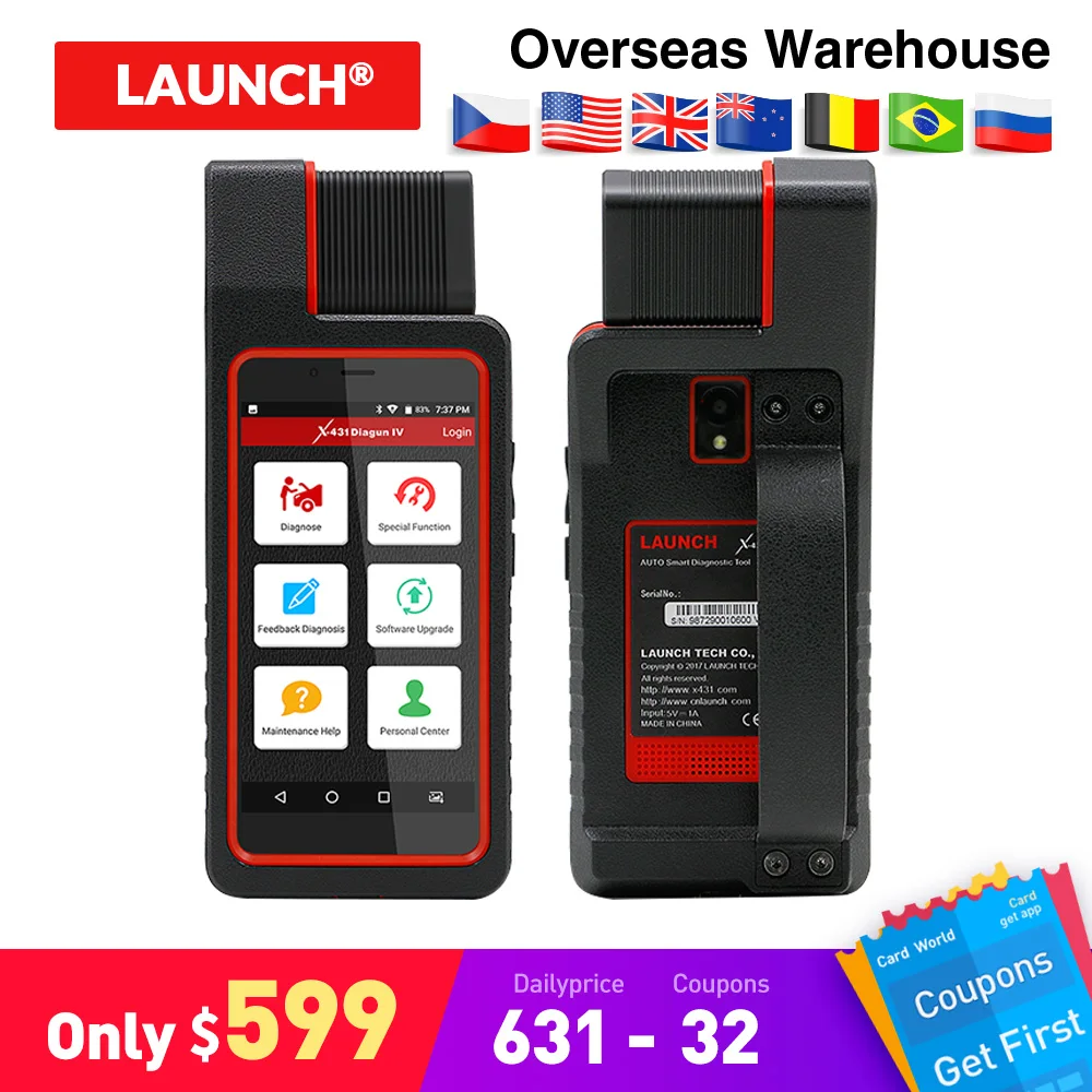 

Launch X431 Diagun IV with 2 years Free online Update X-431 Diagun 4 better than Diagun iii Auto diagnostic tool