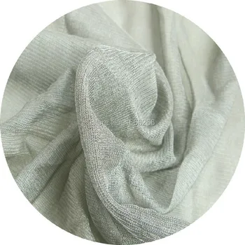 

Used as window screening of silver fiber fabrics