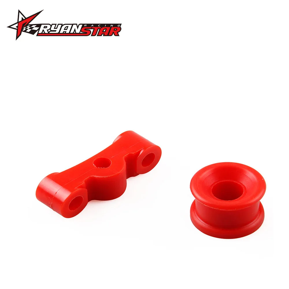 

RYANSTAR - NEW RED POLYURETHANE SHIFTER BUSHING KIT FOR 88-00 CIVIC DOHC B16 B18 2pcs/set