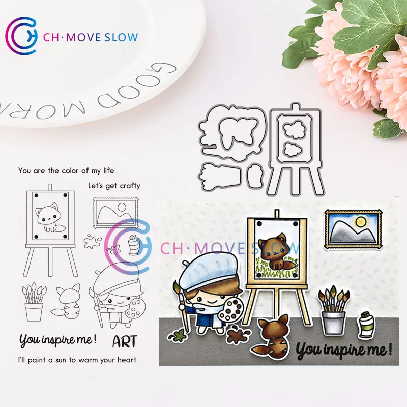 

CH Let's Get Crafty Metal Cutting Dies and stamps DIY Scrapbooking Card Stencil Paper Cards Album Decoration Paper Cards Decorat