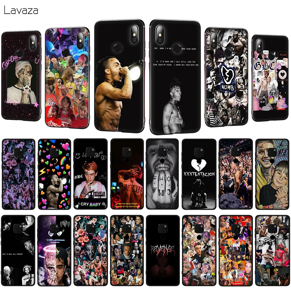 Мягкий чехол для телефона Lavaza XXXTENTACION & Lil с открытым носком Huawei Mate 10 20 P10 P20 P30 Lite Pro